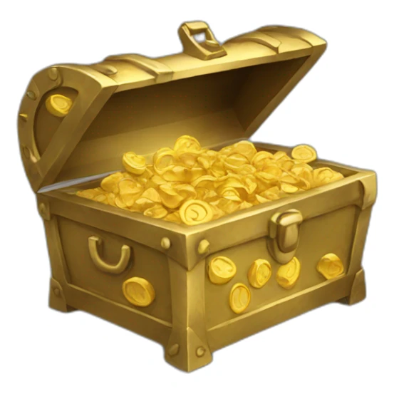 treasure-gold sticker