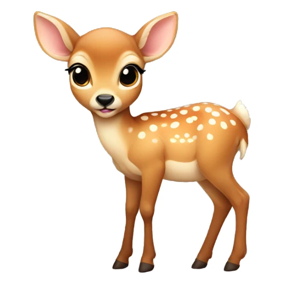 baby deer  sticker