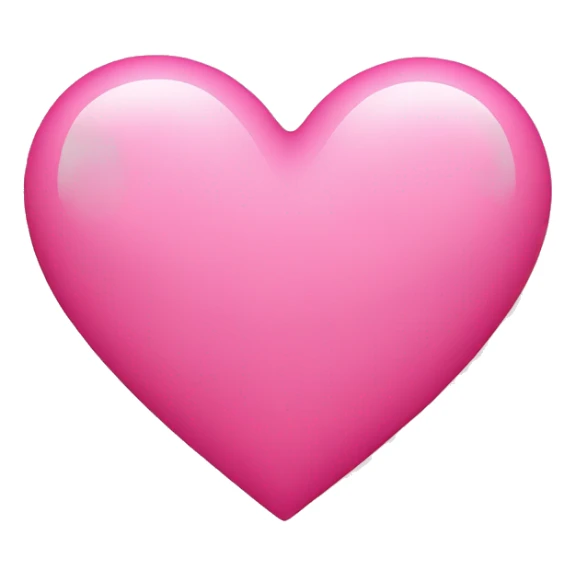 Pink heart sticker