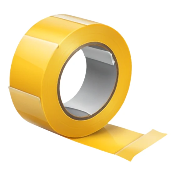 piece of tape sticker