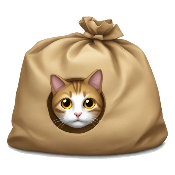 The cats out of the bag sticker