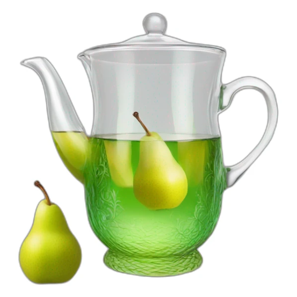 Armudu Glass, Pear glass Tea, Azerbaijanian Glass tea sticker