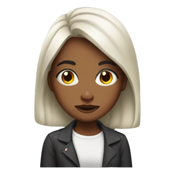 Girls who rolls her eyes sticker