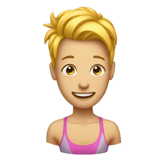 Emoji fitness  sticker