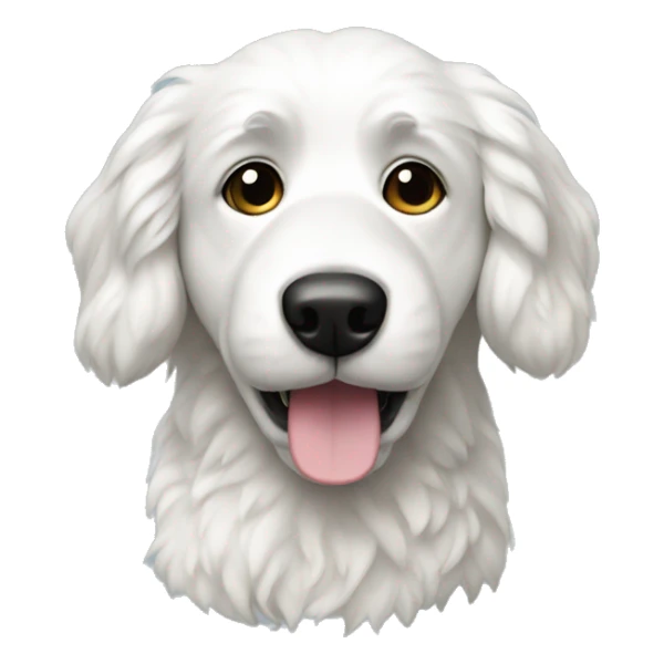 Coton service dog sticker