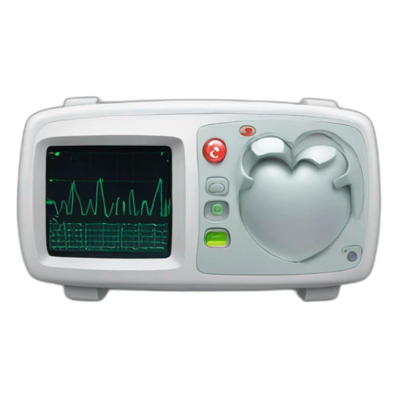 heart monitor sticker