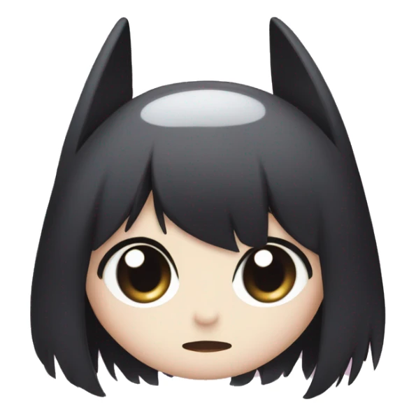 Kuromi cœur yeux  sticker