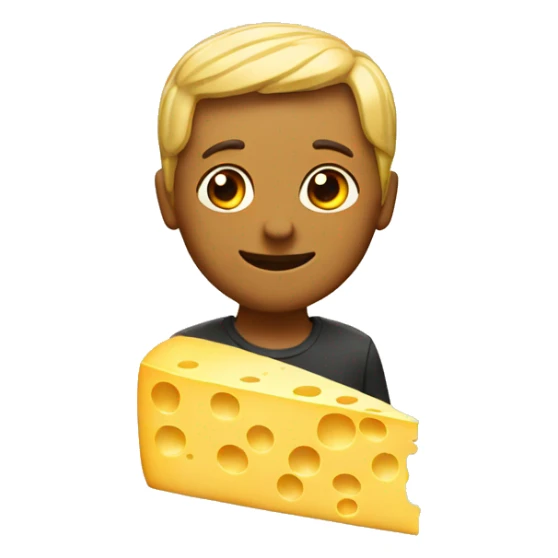 Friends made of cheese sticker