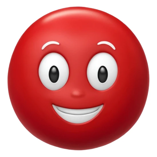 a babybel cheese character with a smiling face sticker