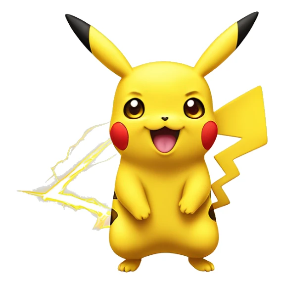 Pikachu: Iconic-style Candid Likeness Pokémon

The beloved yellow Electric-type mascot with rosy cheeks and a lightning bolt tail, Pikachu is known for its cheerful energy and playful spark. sticker
