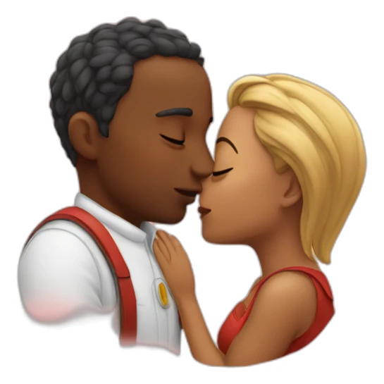 100 gecs kissing sticker