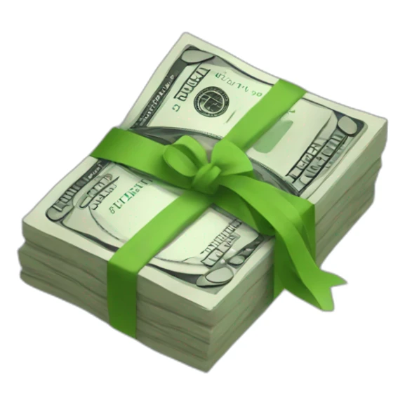 trading money sticker