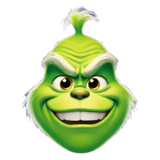 the Grinch sticker
