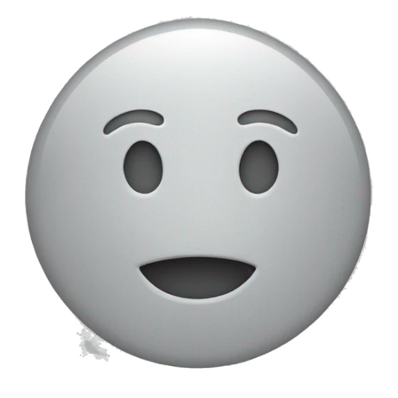 create a simple circle filled with gray color, without outline, shadows or other details sticker