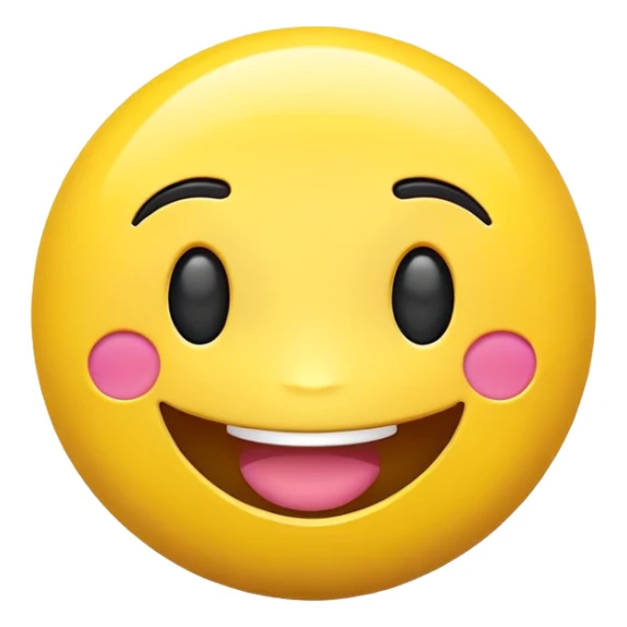 The [happy] TikTok emoji sticker