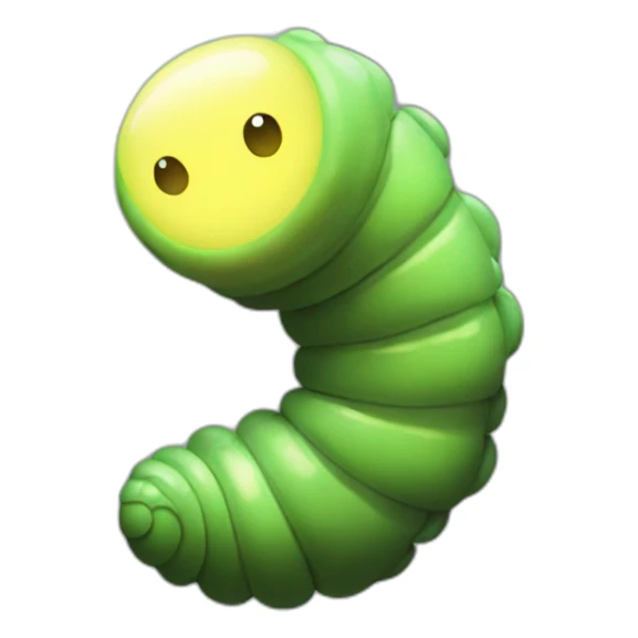 glow worm sticker