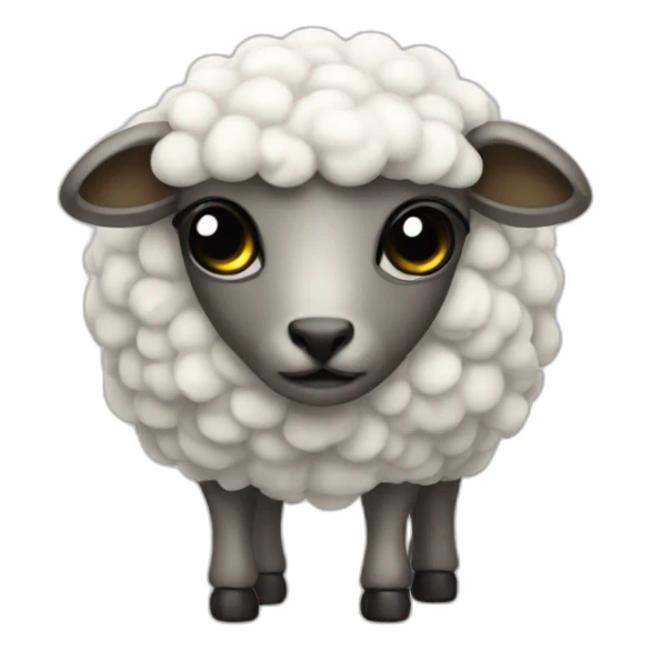 Electric sheep sticker
