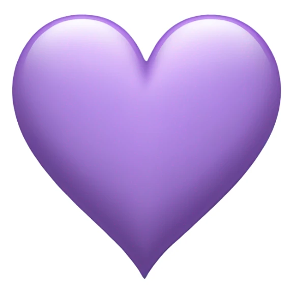 Light Purple Heart  sticker
