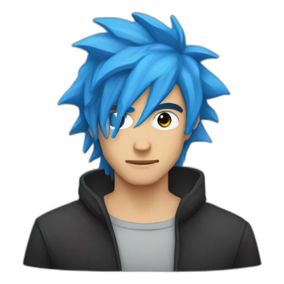Richard Tyler Blevins aka ninja with blue hair sticker