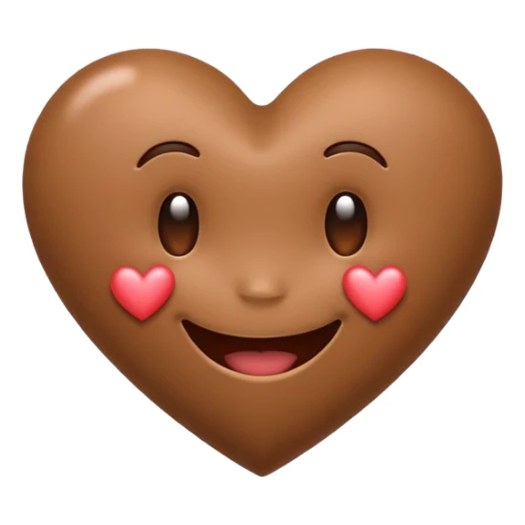heart smile emoji. use 3 poops instead hearts sticker