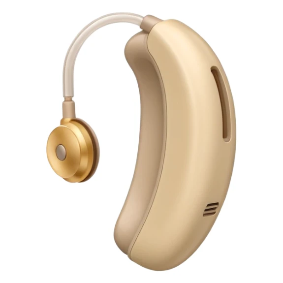 Telinga aid, hearing aid color beinge  sticker