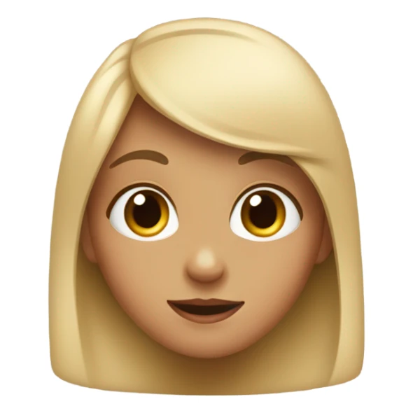 Girl with heart eyes sticker