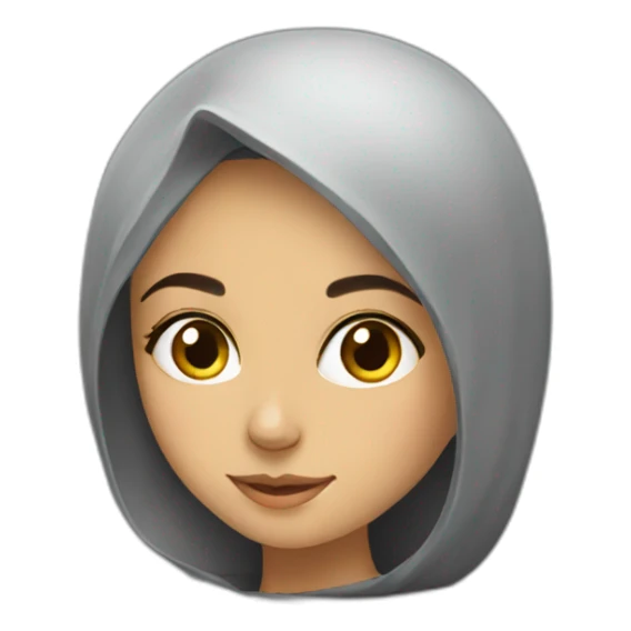 Iranian girl sticker