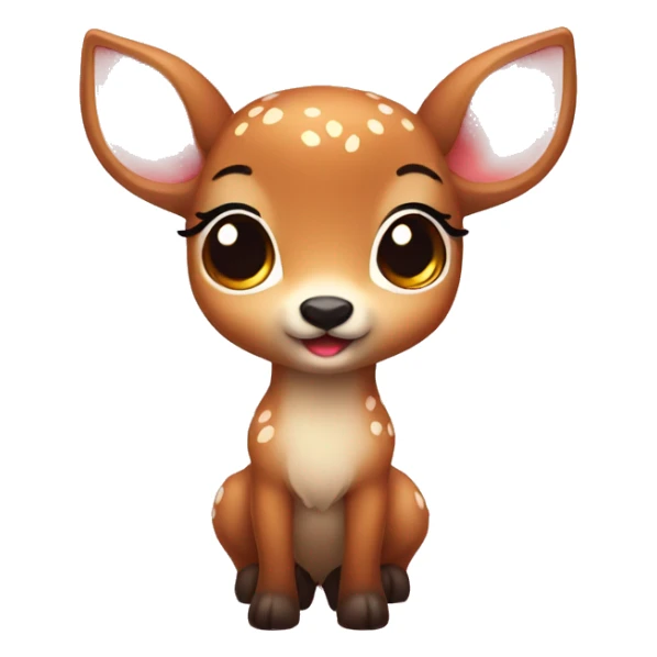 CUTE KAWAII FAWN sticker