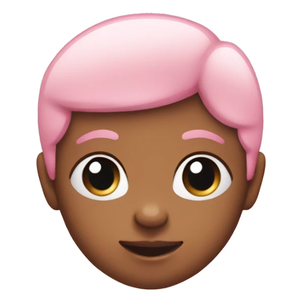 Baby pink heart  sticker