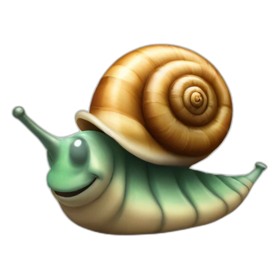 Un escargot qui fume un petard sticker