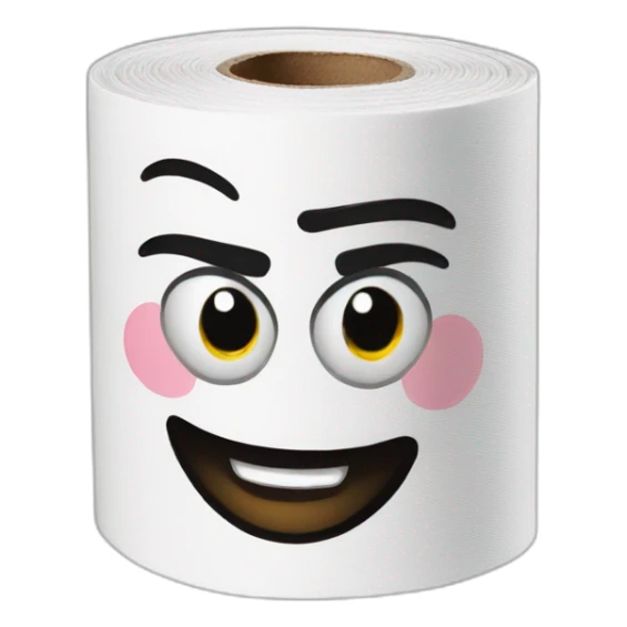 juventus color toilet paper sticker