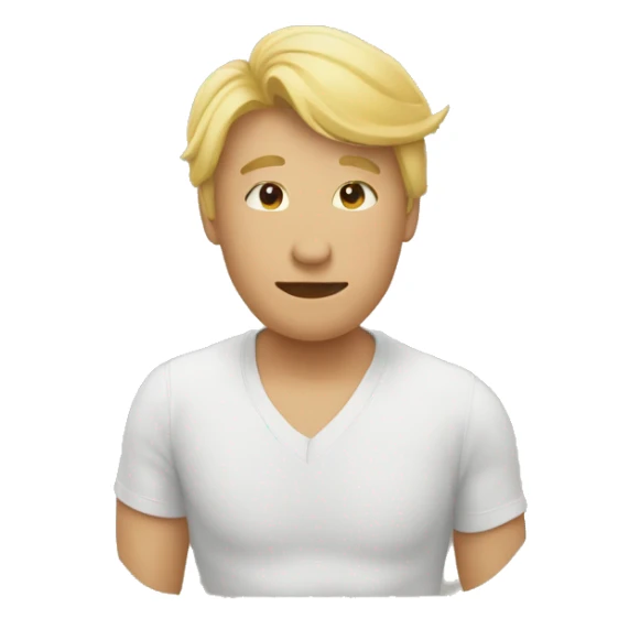 un emoji qui rigole rit et pleure en même temps sticker