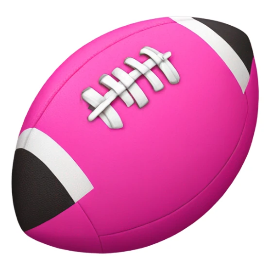 football ball in pink sticker
