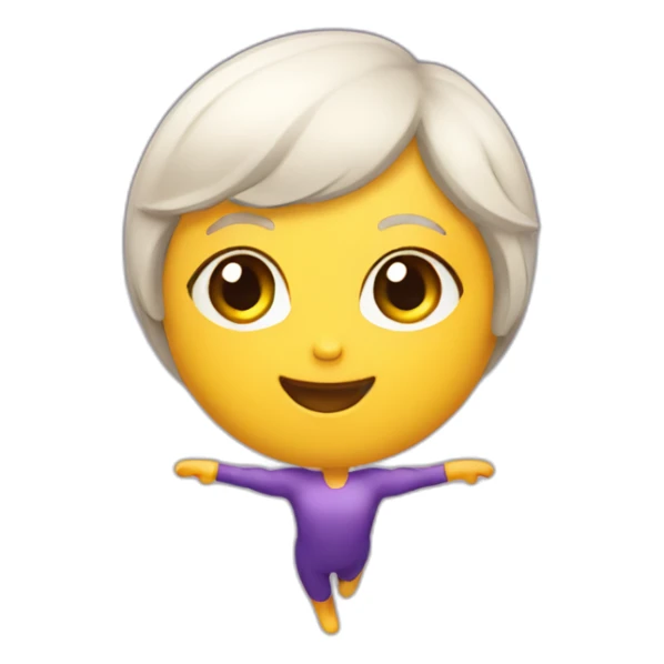 Gymnastique rythmique petit ballon sticker