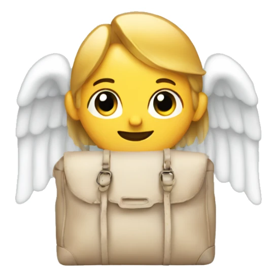 Bag angel sticker