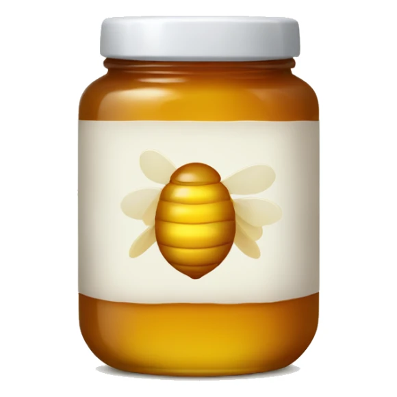 Jar of honey sticker