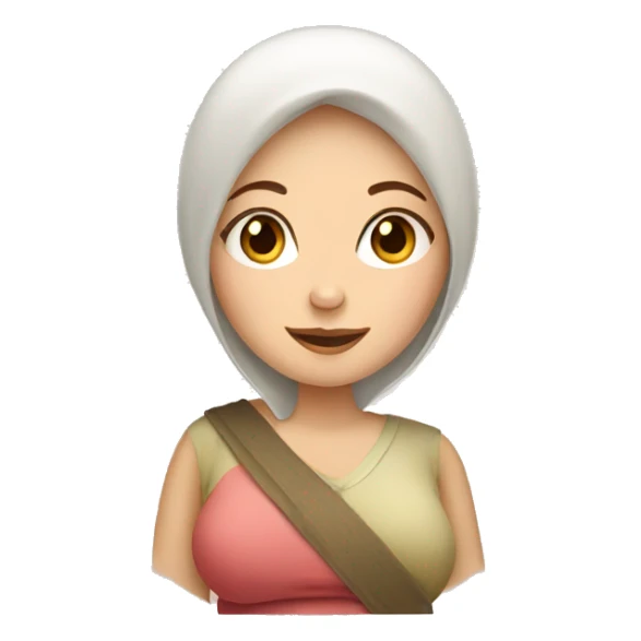 pregnant russian women sticker