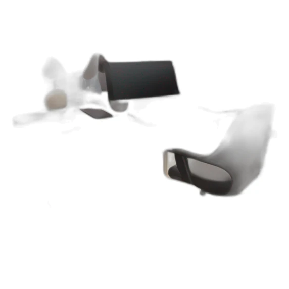 Illustrate a digital memo pad with animated notes popping up, set in a creative workspace with a panoramic city view." sticker