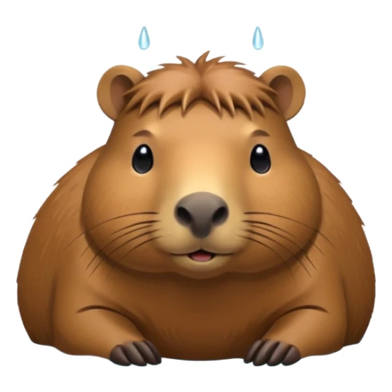 Capybara sticker