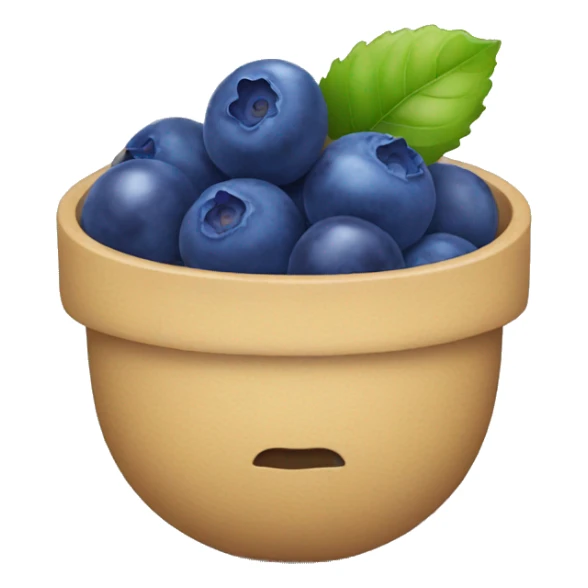 Blueberry sticker
