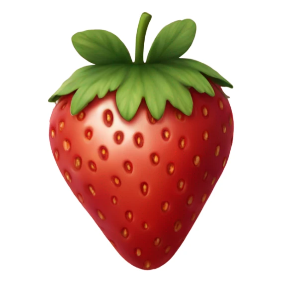 Strawberry sticker