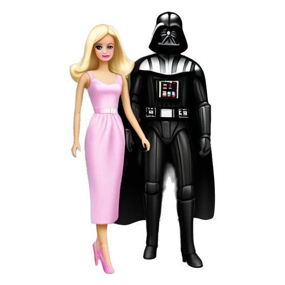 Darth Vader and Barbie’s expensive but very dusty old disturbing disgusting ghostly very haunted horror dream house mansion  sticker