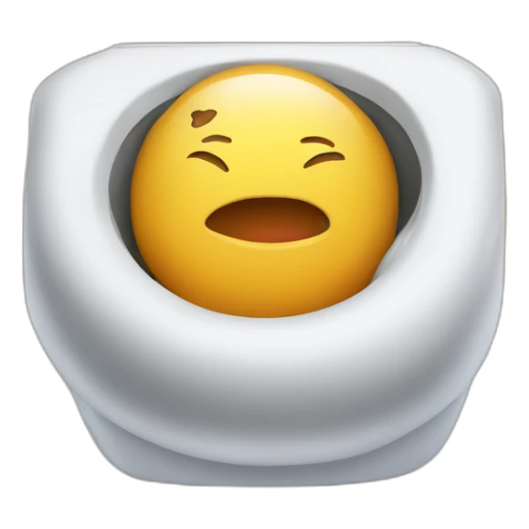 food sleep toilet health sticker