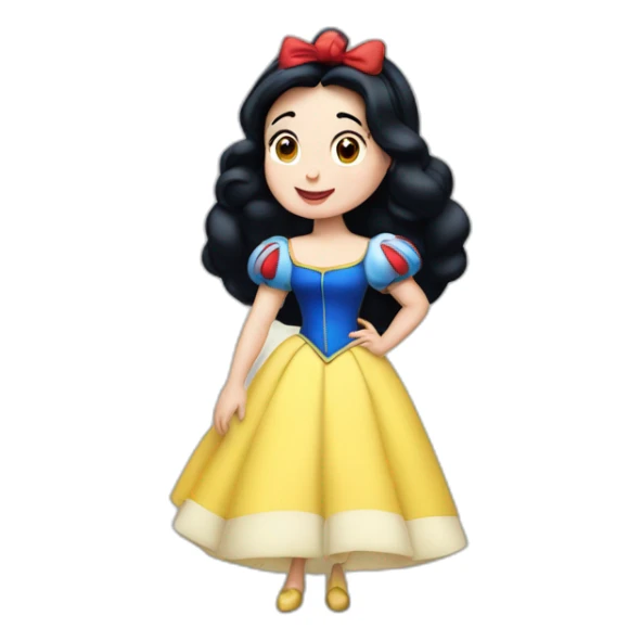 snow white sticker