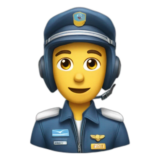 Un pilote d'avion fou sticker