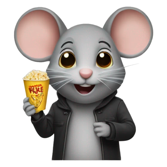 Mice at the movies sticker