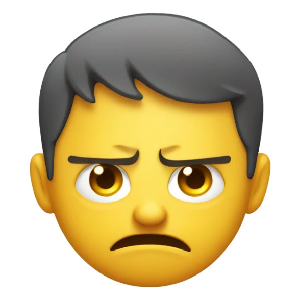very angry emoji sticker