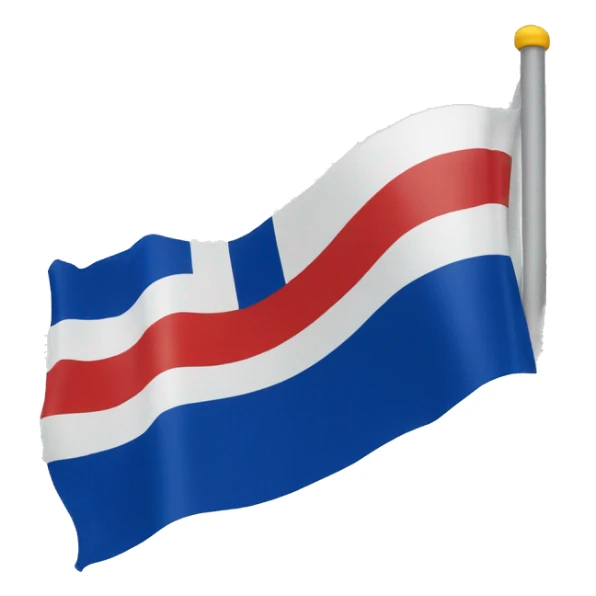 The flag of friesland sticker