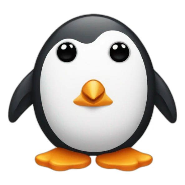 Four penguin sticker