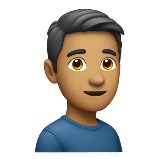 A person pointing to something in the distance in the top left corner sticker